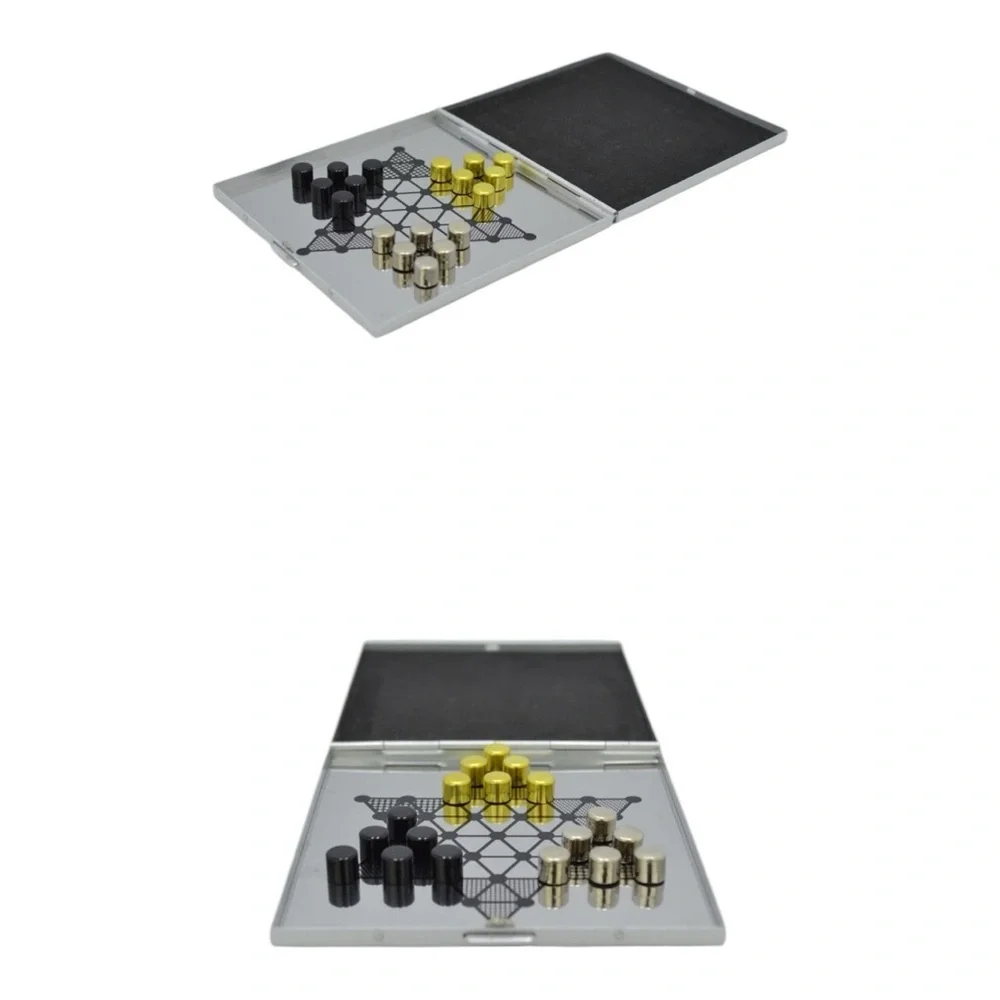 G.H. Bass & Co. Magnetic Chinese Checkers Travel Game